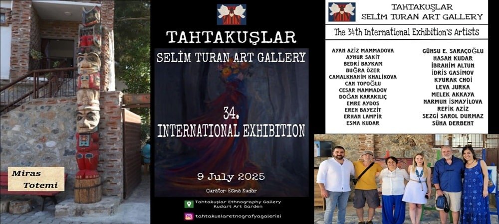 Totem ve Tuval Kültürlerarası Sanat Tahtakuşlar’da Buluştu