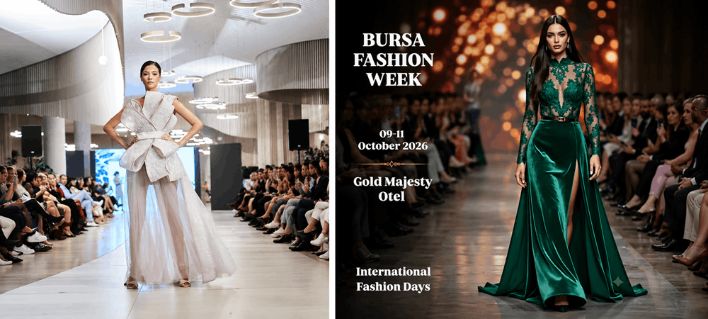 DÜNYA MODACILARI BURSA FASHİON WEEK’TE BULUŞUYOR.