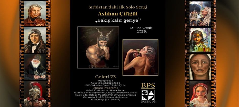 Belgrad Galerija ‘73’te Aslıhan Çiftgül Rüzgârı: “Bakış Kalır Geriye…”